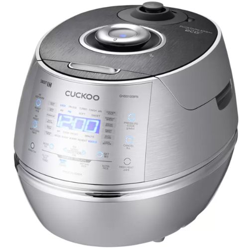 Cuckoo IH Rice Pressure Cooker 10 Cup Full Stainless Steel CRP-CHSS1009F