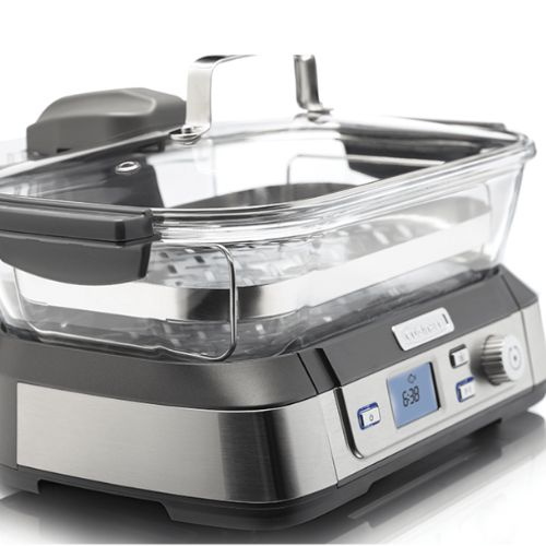 Cuisinart Cook Fresh 5L Digital Electric Glass Steamer with Tray & Timer