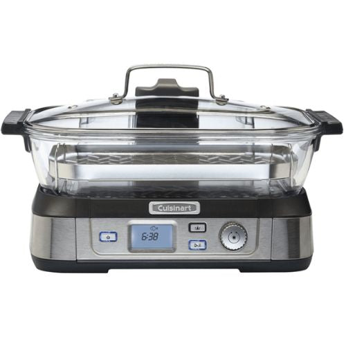 Cuisinart Cook Fresh 5L Digital Electric Glass Steamer with Tray & Timer