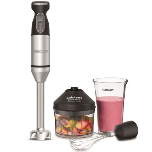 Cuisinart Smart Stick Variable Speed Hand Blender Stainless Steel w/ Accessories