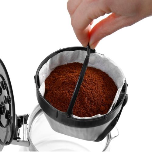 DeLonghi Clessidra Drip Coffee Machine Pour-Over Coffee at The Touch of A Button