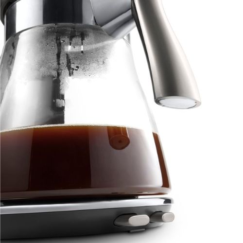 DeLonghi Clessidra Drip Coffee Machine Pour-Over Coffee at The Touch of A Button
