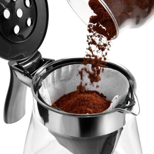DeLonghi Clessidra Drip Coffee Machine Pour-Over Coffee at The Touch of A Button