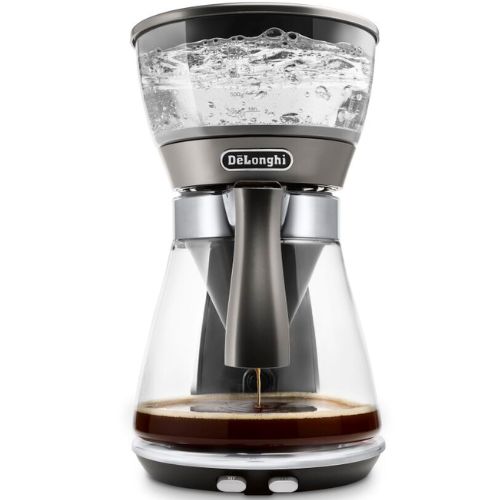 DeLonghi Clessidra Drip Coffee Machine Pour-Over Coffee at The Touch of A Button