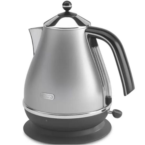 DeLonghi Electric Jug Kettle Icona Classic 1.7L Water Capacity, 2000 W - Silver