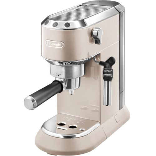 De'Longhi Coffee Machine Pump Espresso Maker Dedica Metallics - Champagne Beige