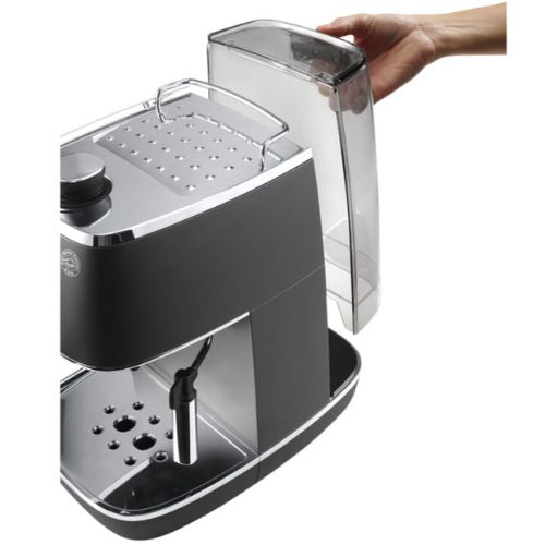 Delonghi Distinta Pump Coffee Machine Espresso Cappuccino Maker ECI341BK - Black