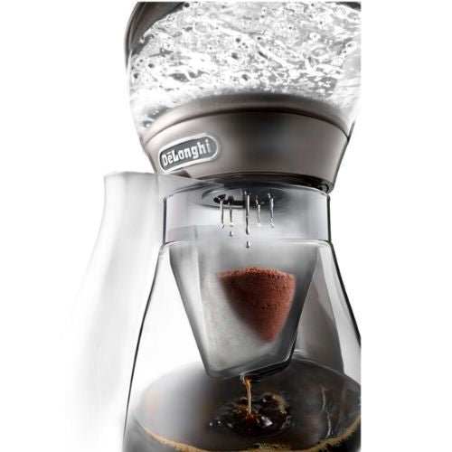 Delonghi Drip Coffee Maker ICM17210 | Pour-Over Coffee at The Touch of A Button