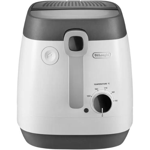 Delonghi FS8065 Traditional Deep Fryer with 5 Heat Settings - White