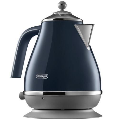 Delonghi Icona Capitals Electric Kettle 1.7L Water Capacity, Blue, KBOC2001BL