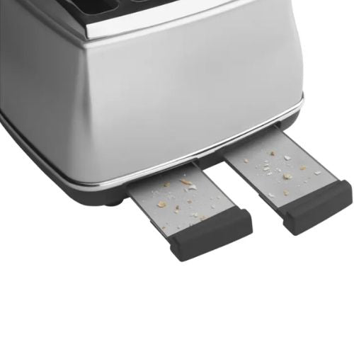 Delonghi Icona Classic 4 Slice Toaster 1800W With Browning Control - Silver