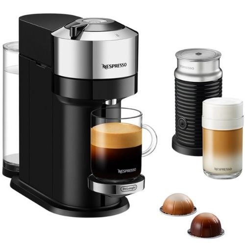 Delonghi Nespresso Vertuo Next Capsule Coffee Machine W/ Aerrocino Milk Frother