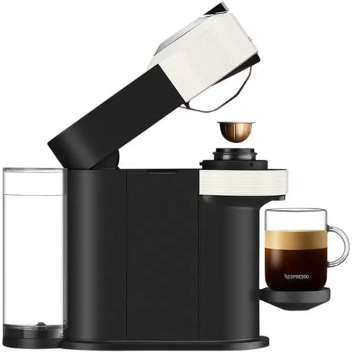Delonghi Nespresso Vertuo Next Capsule Coffee Machine with Aerrocino - White