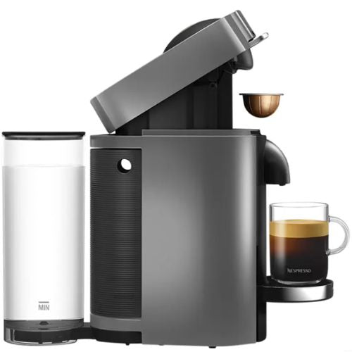 Delonghi Nespresso VertuoPlus Bundle Coffee Capsule Machine, ENV150BMAE, Titan
