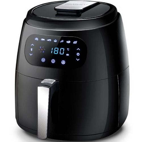 Devanti Air Fryer 8.5L Oil Free Deep Frying Cooker LCD Touch W/ Accessories Rack