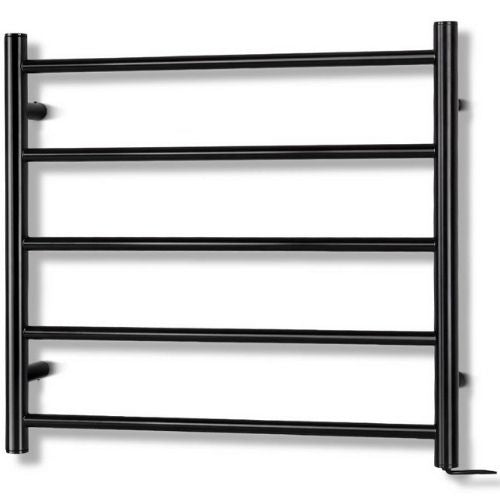 Devanti Heated Towel Rail Electric Warmer Heater Rails Holder Rack Wall Mounted