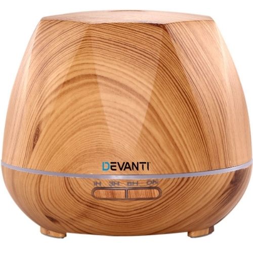 Devanti Ultrasonic Aroma Aromatherapy Diffuser Oil Electric Air Humidifier 400ml