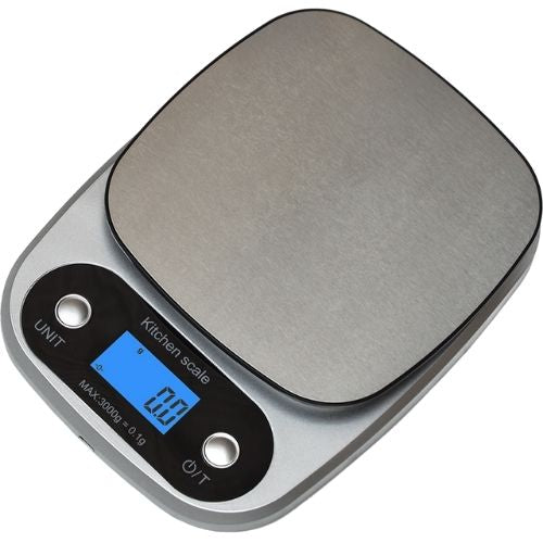 Digital Kitchen Scales 3kg/0.1g Rechargeable High Precision Food Weighing Scale