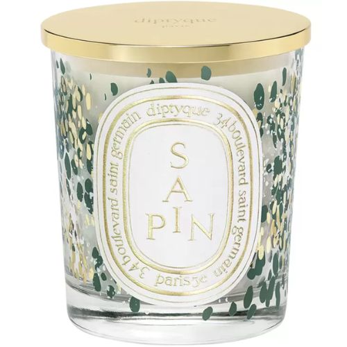 Diptyque Sapin Scented Candle Bougie Parfum 190g With Gold Lid