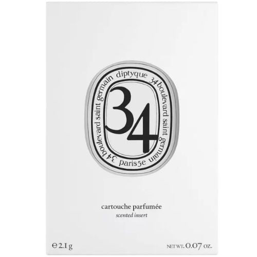 Diptyque Scented Insert 34 Boulevard Saint Germain Cartridge Diffuser Refill