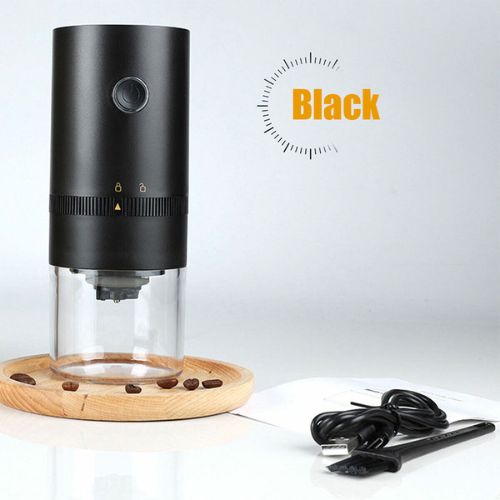 Electric Coffee Bean Grinder Milling Nut Spice Herbs Grinding Machine - Black