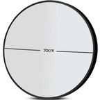 Embellir Wall Mirror 70cm LED Round Wall-Mounted Bathroom Vanity Makeup Mirrors