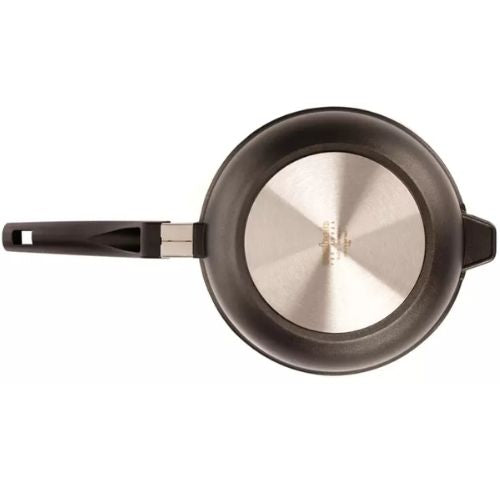 Essteele Per Forza Deep Covered Skillet, 24cm, Black