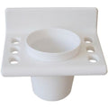 Estilo Toothbrush Holder Tumbler Stick-On Adhesive Installation No Drill WHITE