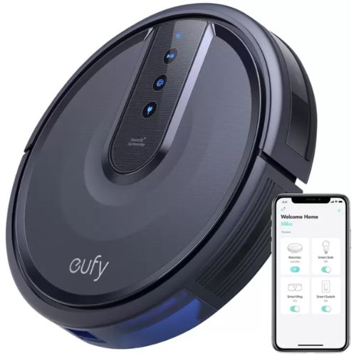 Eufy RoboVac 25C Smart Home Robotic Vacuum Cleaner, 1500Pa, BoostIQ - Black