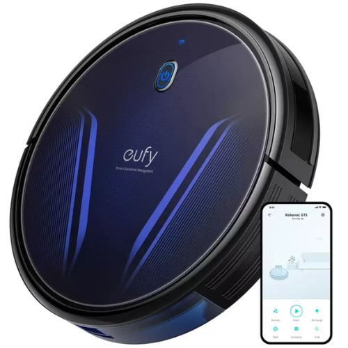 Eufy RoboVac G15 Robot Vacuum Cleaner, 2500Pa Strong Suction Power