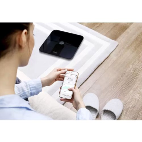 Eufy Smart Fitness Scale Digital Bathroom Weight Scales with Bluetooth - Black