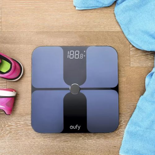 Eufy Smart Fitness Scale Digital Bathroom Weight Scales with Bluetooth - Black