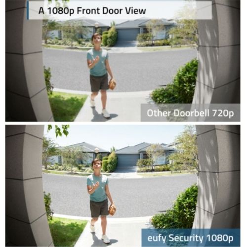 Eufy Video Doorbell 1080P 2-Way Intercom Camera w/ Mini Repeater & 16GB SD Card