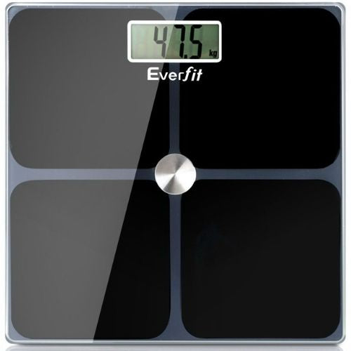 Everfit Bathroom Scales Digital Body Fat Scale 180KG Electronic Monitor Tracker