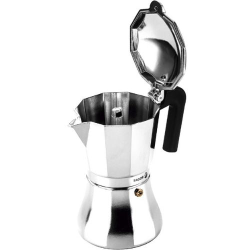 Fagor 12 Cup Espresso Coffee Maker Induction Stovetop Percolator Aluminium Pot