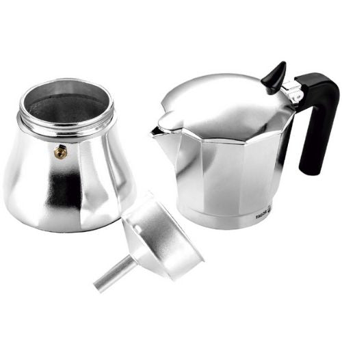 Fagor 6 Cup Espresso Coffee Maker Induction Stovetop Percolator Aluminium Pot