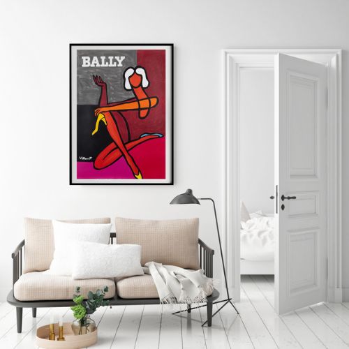 Fashion Woman Black Frame Canvas Wall Art for Living Room Home Decor 50cmx70cm