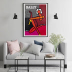 Fashion Woman Black Frame Canvas Wall Art for Living Room Home Decor 50cmx70cm