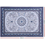 Floor Rugs 200x290 Living Room Rug Large Non-Slip Mat Carpet Modern Soft Blue