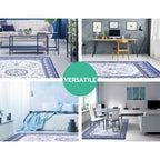 Floor Rugs 200x290 Living Room Rug Large Non-Slip Mat Carpet Modern Soft Blue