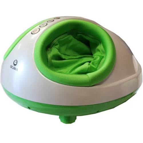 Foot Reflexology Massager Machine Ogawa Foottee Heat Therapy Massage - Green