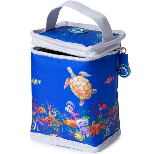 Freezable Fruit Drink Cooler Bag Insulated Travel Picnic Carrier - BARRIER REEF
