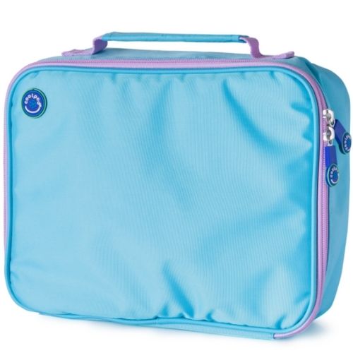 Freezable Insulated Cooler Bento Regular Bag Travel School Office – Sky / Lilac