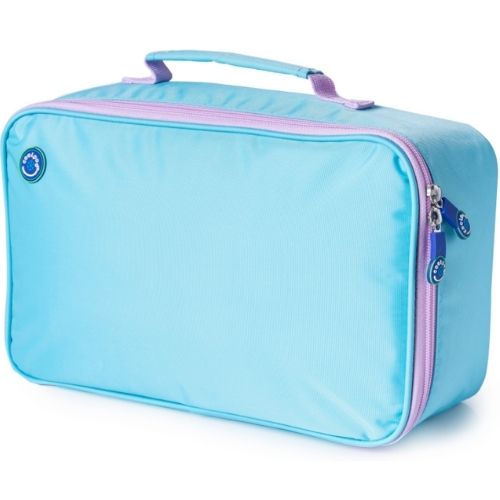Freezable Insulated Cooler Bento Travel Office School Picnic Bag Large SKY LILAC