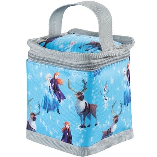 Freezable Yoghurt Cooler Bag Insulated Cool Lunch Box W/ Spoon Disney