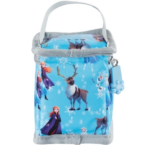 Freezable Yoghurt Cooler Bag Insulated Cool Lunch Box W/ Spoon Disney