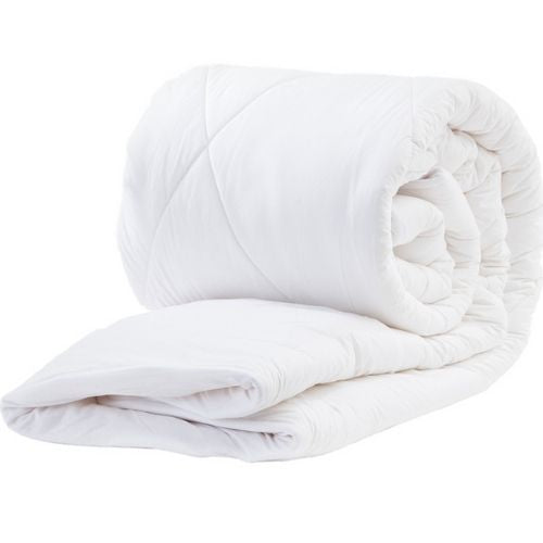 Fully Fitted Reversible Wool Underquilt Mattress Topper / Underblanket - King