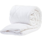 Fully Fitted Reversible Wool Underquilt Mattress Topper / Underblanket - King