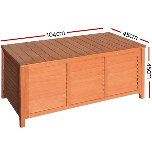 Gardeon Outoor Fir Wooden Storage Bench Entryway Hallway Garden Box Seat