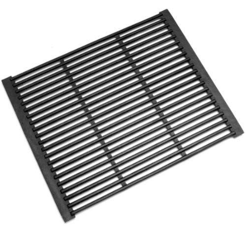 Gasmate Cast Iron Barbecue Flame Grill Plate 400 x 480mm Rust Resistant - Black